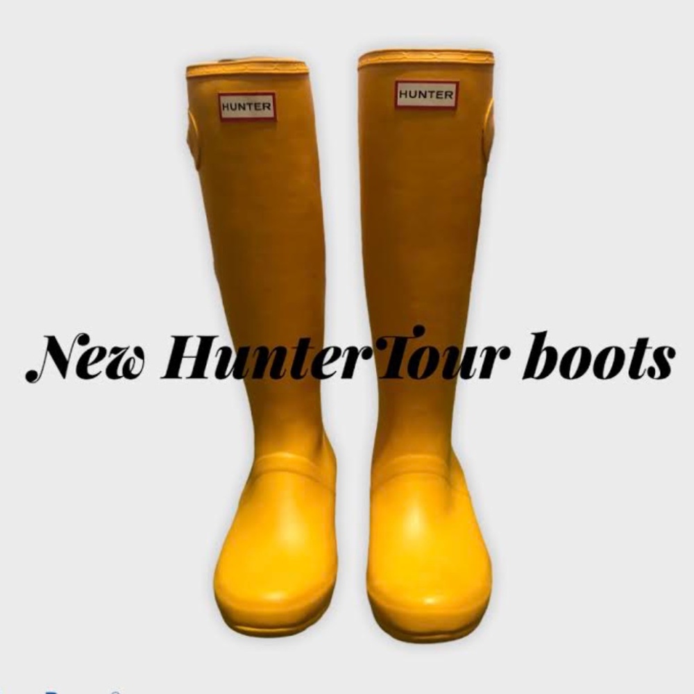 Yellow Hunter Packable Tour Boots